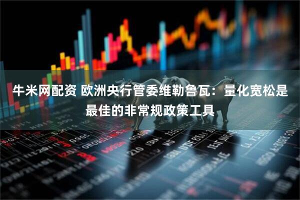 牛米网配资 欧洲央行管委维勒鲁瓦：量化宽松是最佳的非常规政策工具