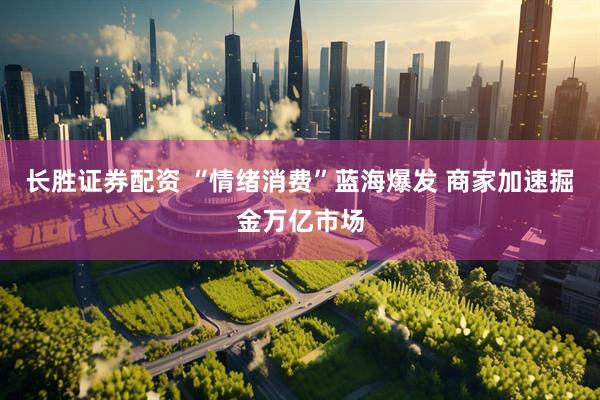 长胜证券配资 “情绪消费”蓝海爆发 商家加速掘金万亿市场